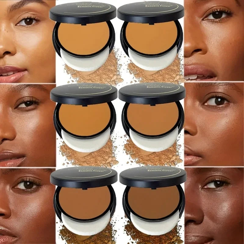 Palette de contours universelle de fleurs romantiques |   Kit de poudre mate résistante à la transpiration, surbrillance et ombre construibles