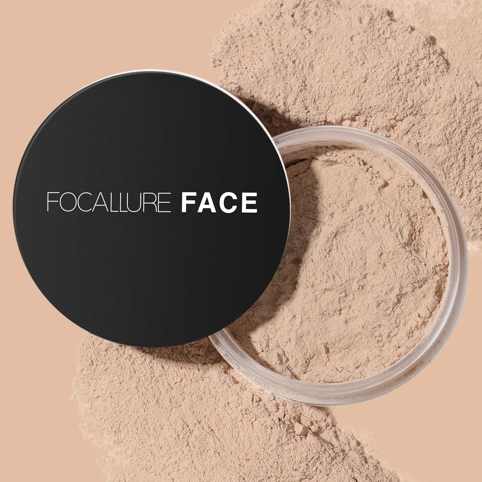 Focallure finition Invisible poudre de réglage libre translucide naturel doux visage poudre de maquillage contrôle de l'huile visage poudre libre