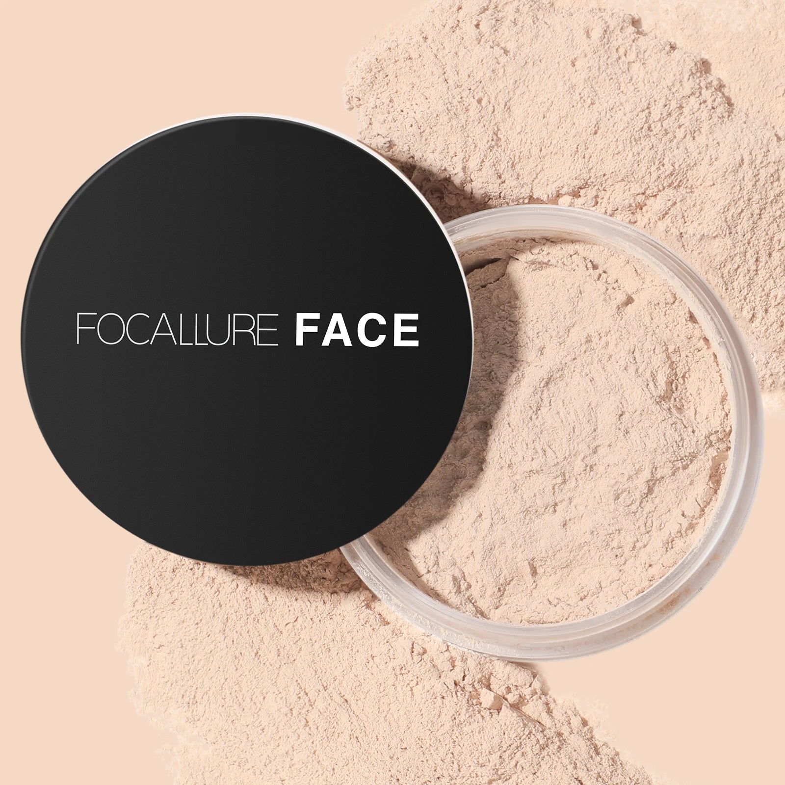 Focallure finition Invisible poudre de réglage libre translucide naturel doux visage poudre de maquillage contrôle de l'huile visage poudre libre