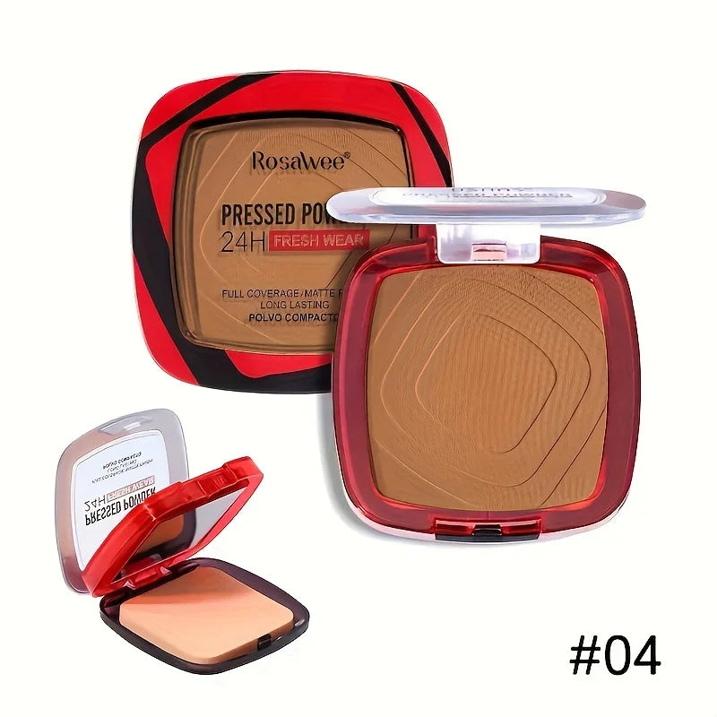 Fond de teint en poudre PMurcia à couverture complète avec applicateur bouffant, tenue fraîche 24h, maquillage en poudre de finition sans WePackage, 256