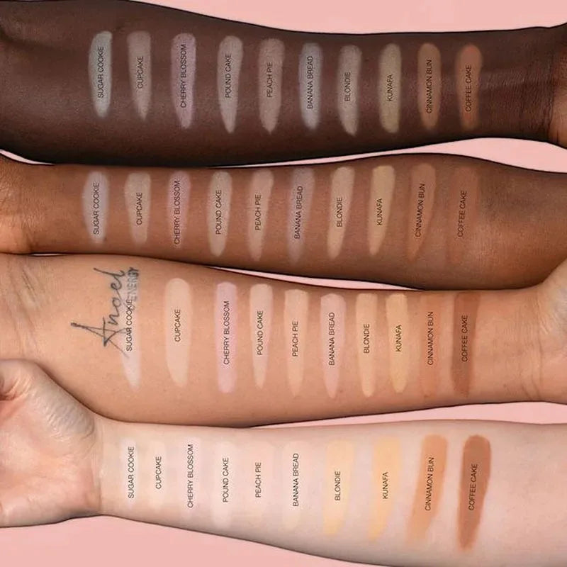 Poudre de maquillage façonnant la cuisson, glaçage, correcteur éclaircissant imperméable, ensemble de contrôle de l'huile à Long terme, cosmétiques Huda