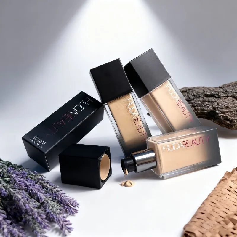 Poudre de maquillage façonnant la cuisson, glaçage, correcteur éclaircissant imperméable, ensemble de contrôle de l'huile à Long terme, cosmétiques Huda