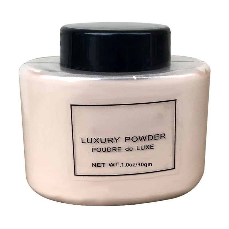 Poudre de luxe banane pour femmes, fond de teint pour le visage, bouteilles de poudre banane, poudre libre, contrôle de l'huile authentique, outils d'art de maquillage de beauté