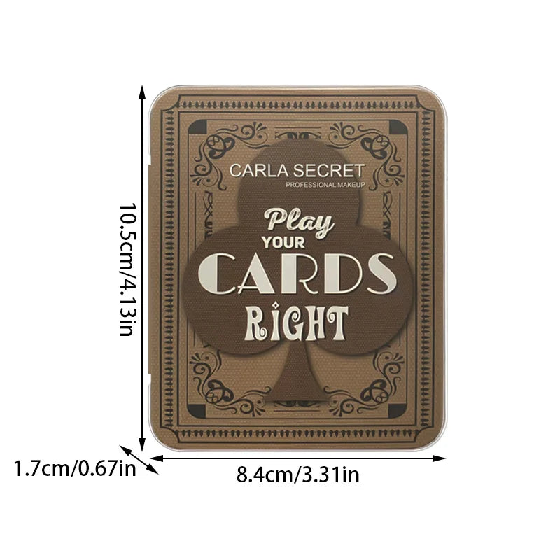 Palette de maquillage multifonctionnelle, fard à joues correcteur 12 couleurs, palette de maquillage combinée de fond de teint nourrissant et longue durée