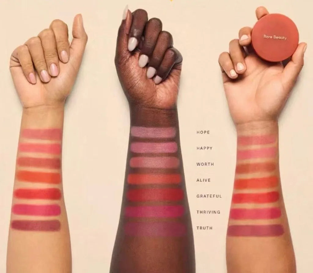 Rare beauté doux pincement mat rebondissant Cushiony crème à poudre Blush aéré et léger doux pincement liquide Blush naturel Flush