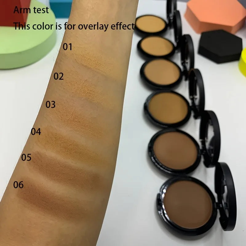 Palette de contours universelle de fleurs romantiques |   Kit de poudre mate résistante à la transpiration, surbrillance et ombre construibles