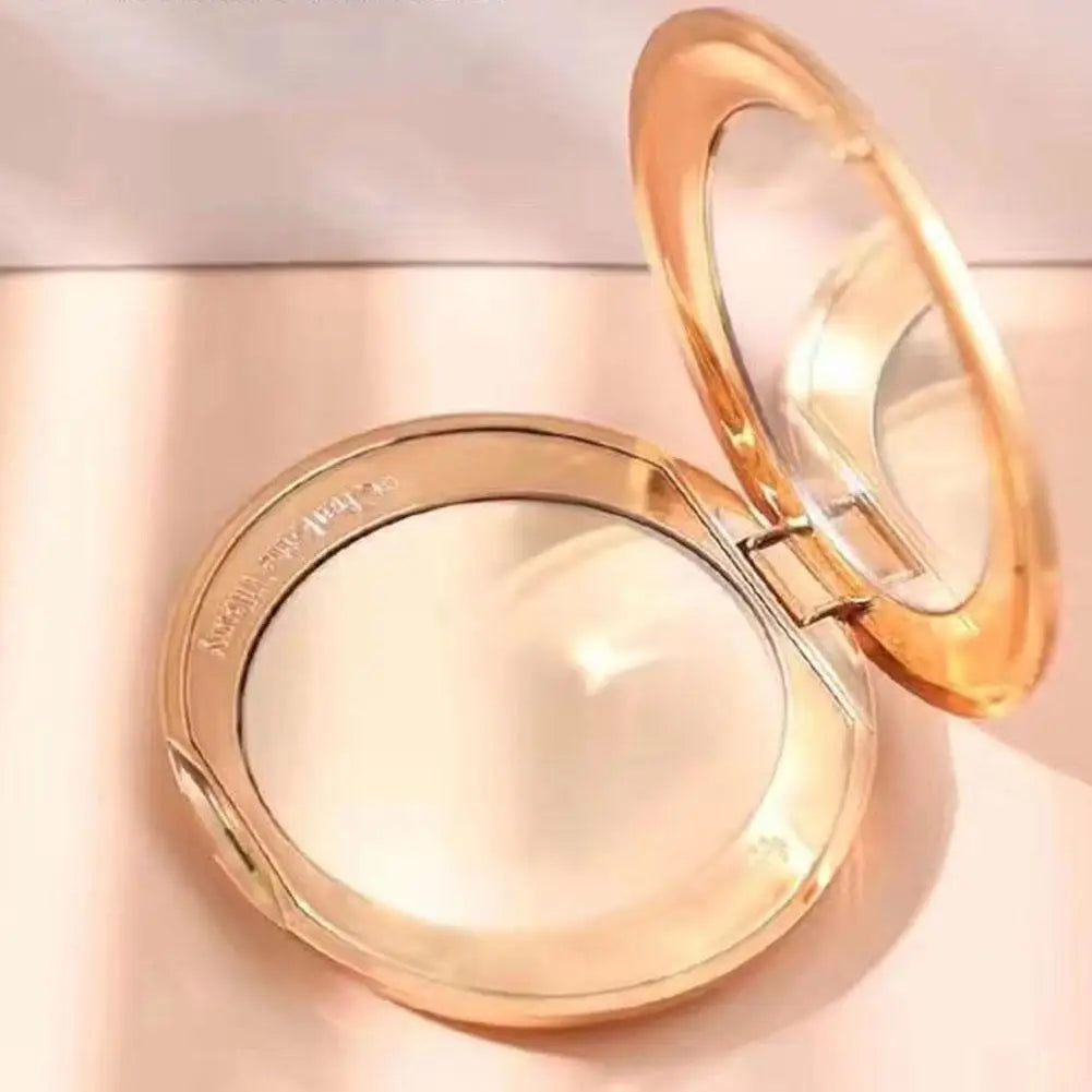 Poudre de réglage Portable, poudre impeccable, maquillage naturel, contrôle de l'huile longue durée, correcteur éclaircissant pour la peau, imperméable pour femmes