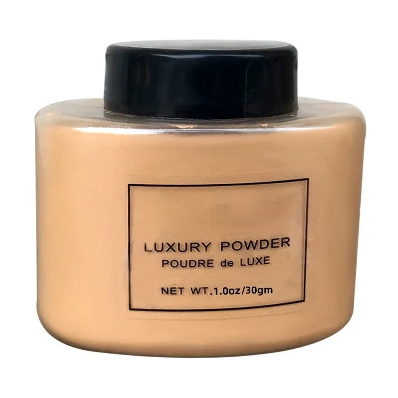 Poudre de luxe banane pour femmes, fond de teint pour le visage, bouteilles de poudre banane, poudre libre, contrôle de l'huile authentique, outils d'art de maquillage de beauté