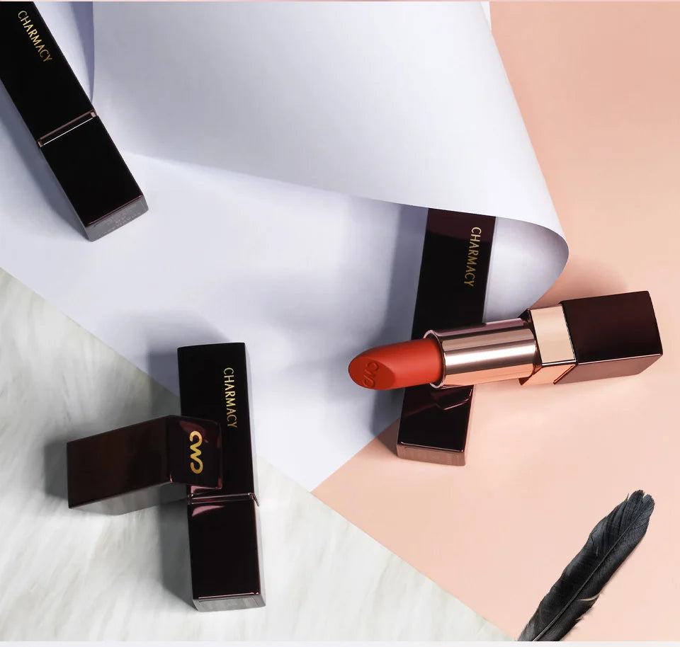 Bella Y-Rouge à Lèvres Longue Durée, Sans Additifs, Coupe Antiarina, Velours, Magique, Imperméable, Maquillage, Cosmétique, Femme, 3.8g, 256