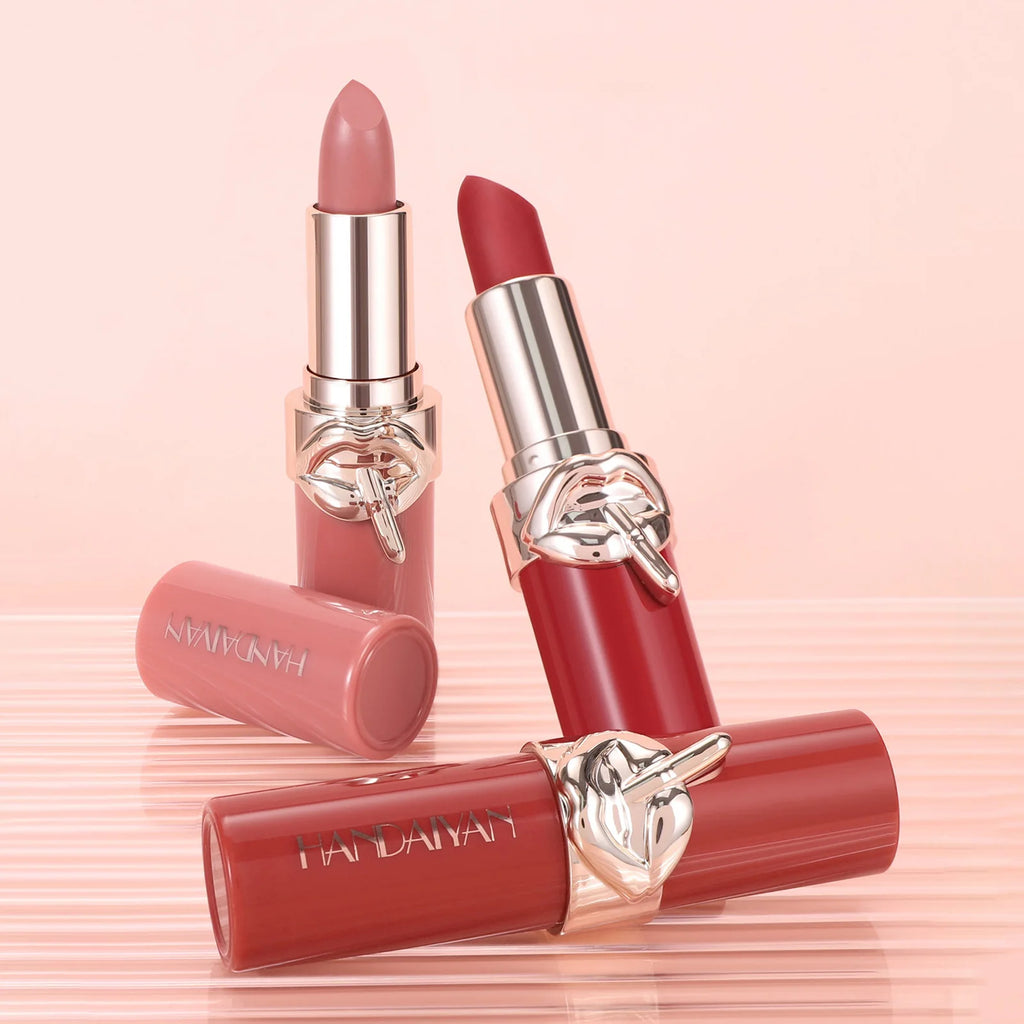 Rouge à lèvres mat velours hydratant, imperméable, longue durée, cosmétiques, mode, facile à appliquer, améliore la couleur des lèvres, Mankeup de beauté naturelle