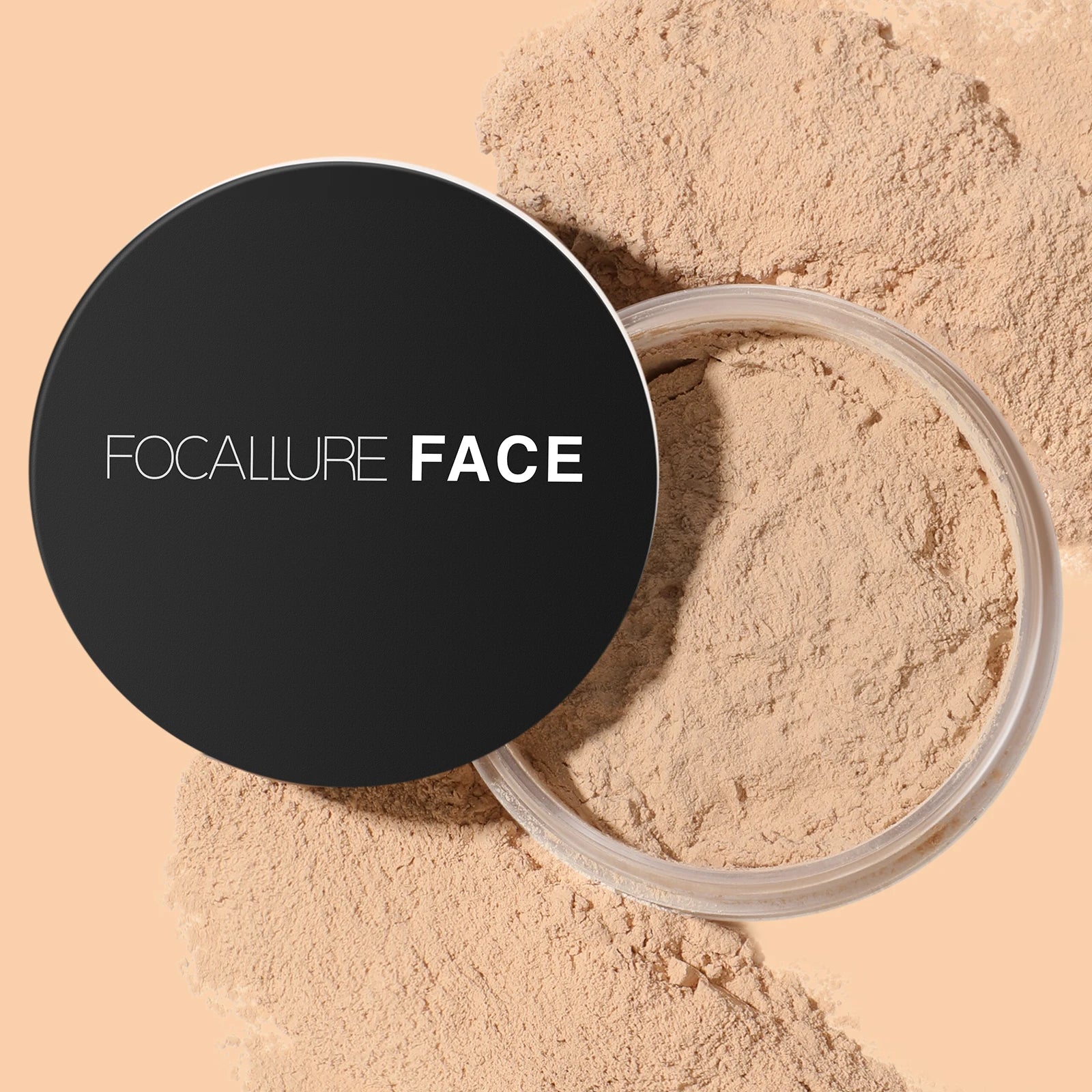 Focallure finition Invisible poudre de réglage libre translucide naturel doux visage poudre de maquillage contrôle de l'huile visage poudre libre