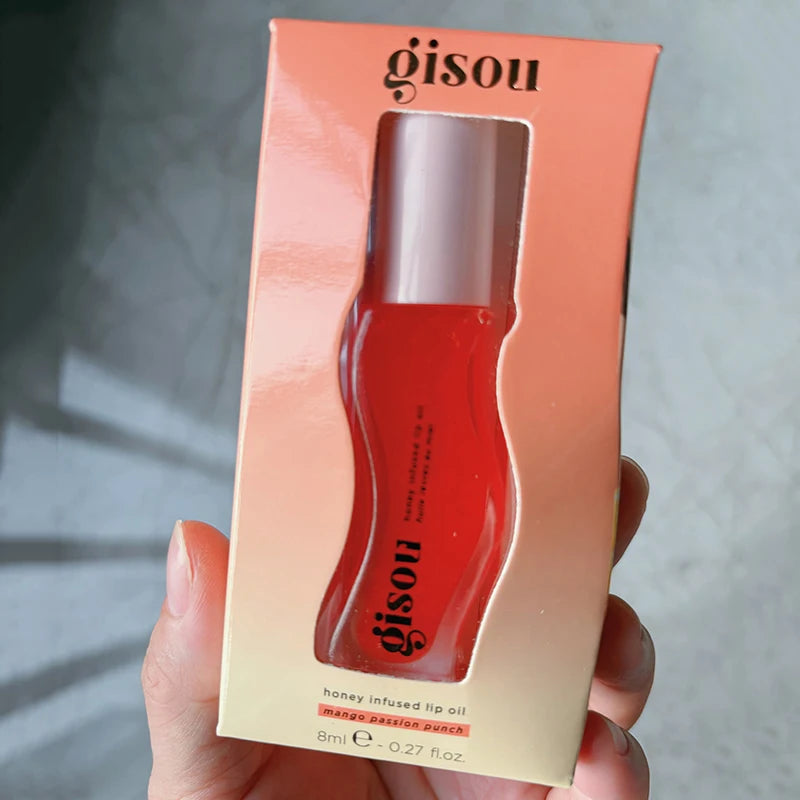 Gisou – Baume à lèvres hydratant et repulpant à l’huile originale