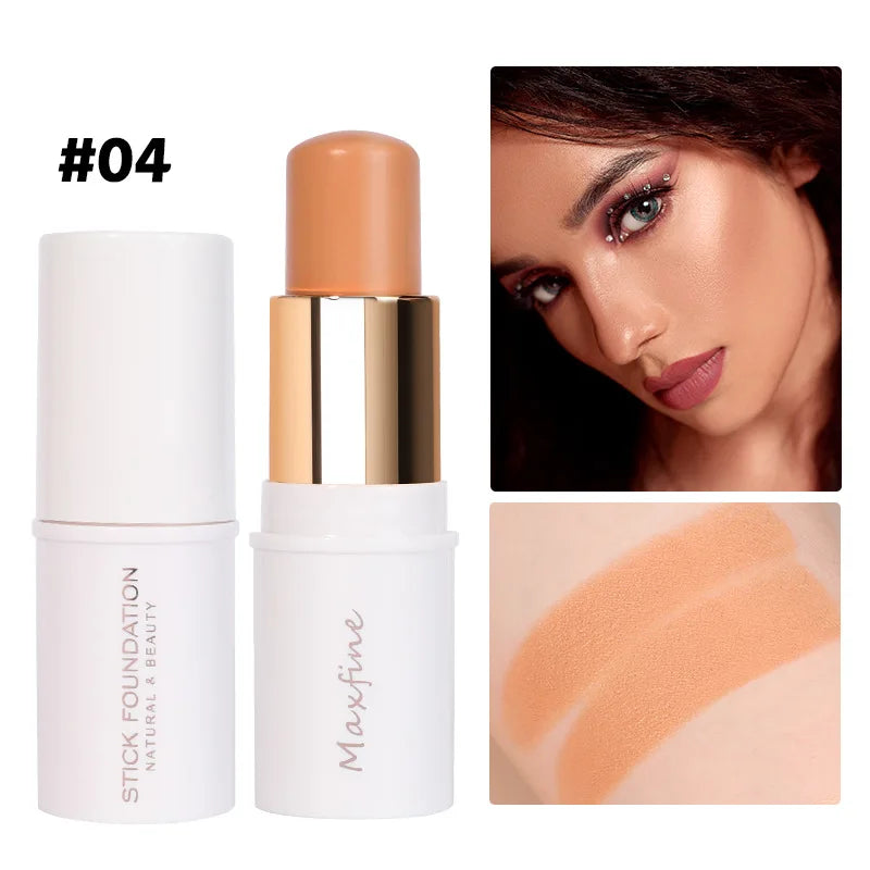 Nouveau bâton de fond de teint 6 couleurs, naturel, durable, imperméable, mode, correcteur multifonctionnel, maquillage pour tous les Types de peau