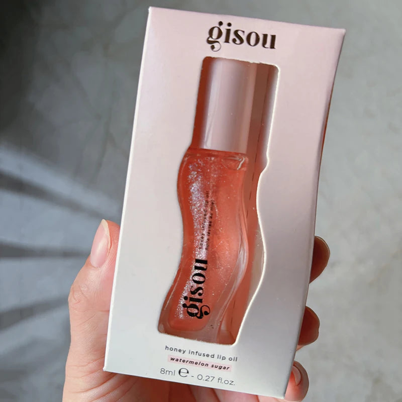 Gisou – Baume à lèvres hydratant et repulpant à l’huile originale