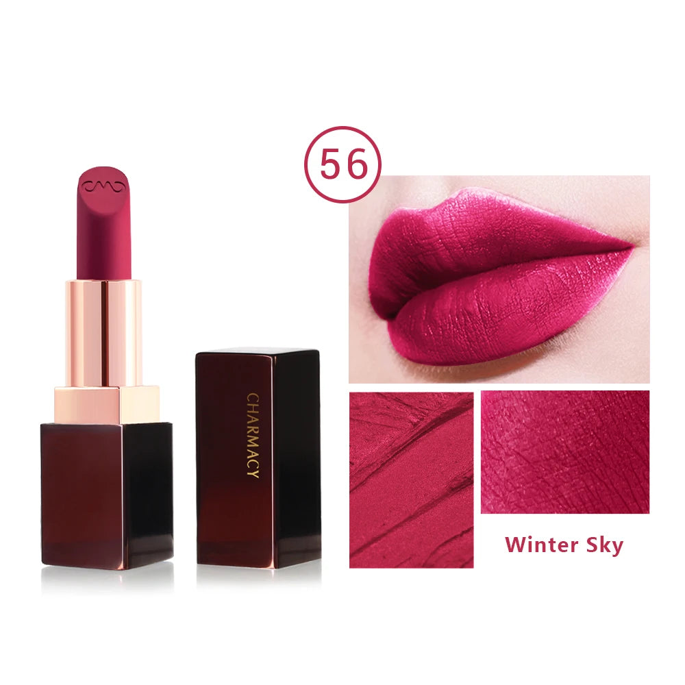 Bella Y-Rouge à Lèvres Longue Durée, Sans Additifs, Coupe Antiarina, Velours, Magique, Imperméable, Maquillage, Cosmétique, Femme, 3.8g, 256